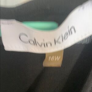 Calvin Klein Black Pants with Elegant Silhouette
